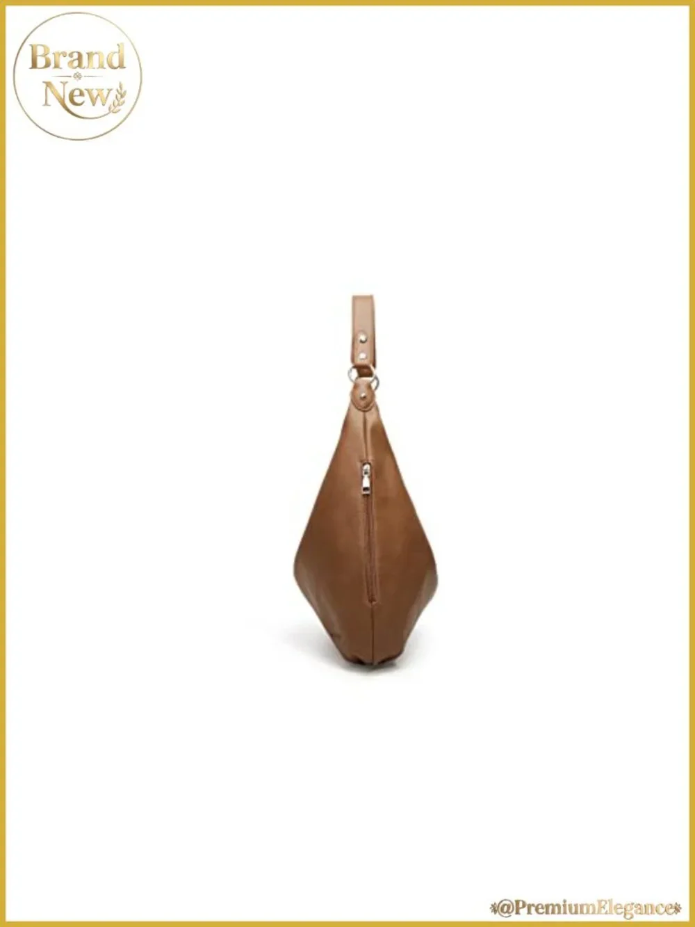 Women Soft Faux Leather Slouchy Hobo Shoulder Purse Zipper